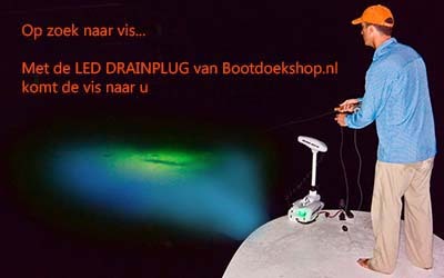 Vissen met de LED DRAINPLUG